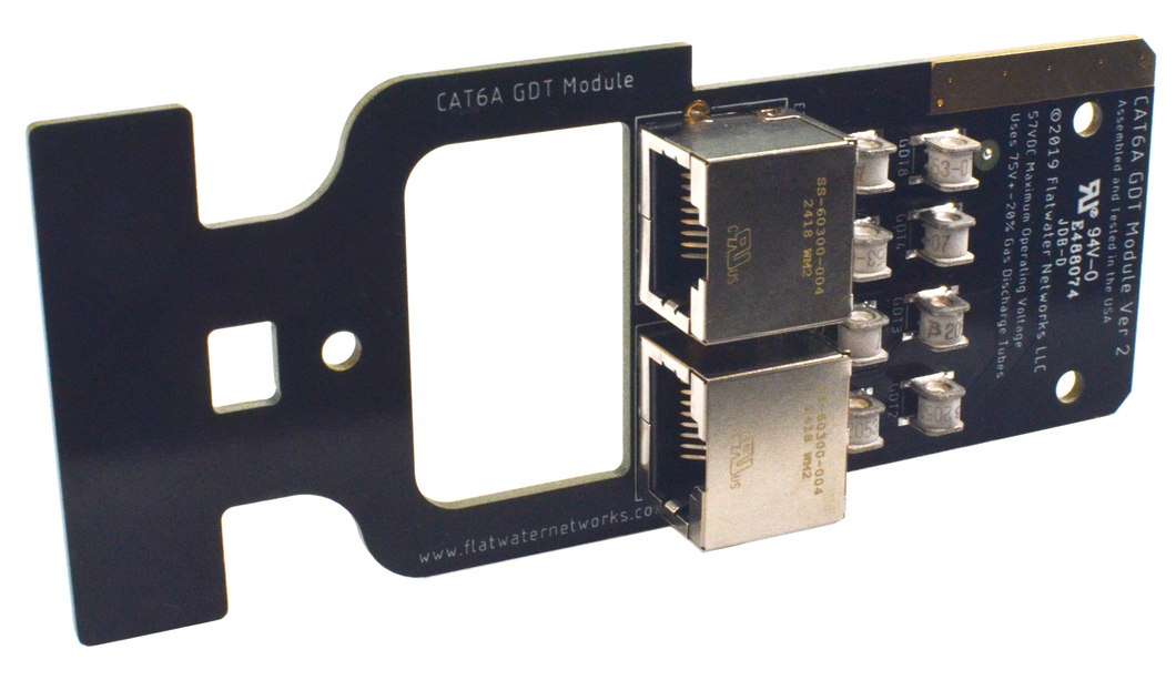 CAT6A Gas Discharge Tube Slide In Module